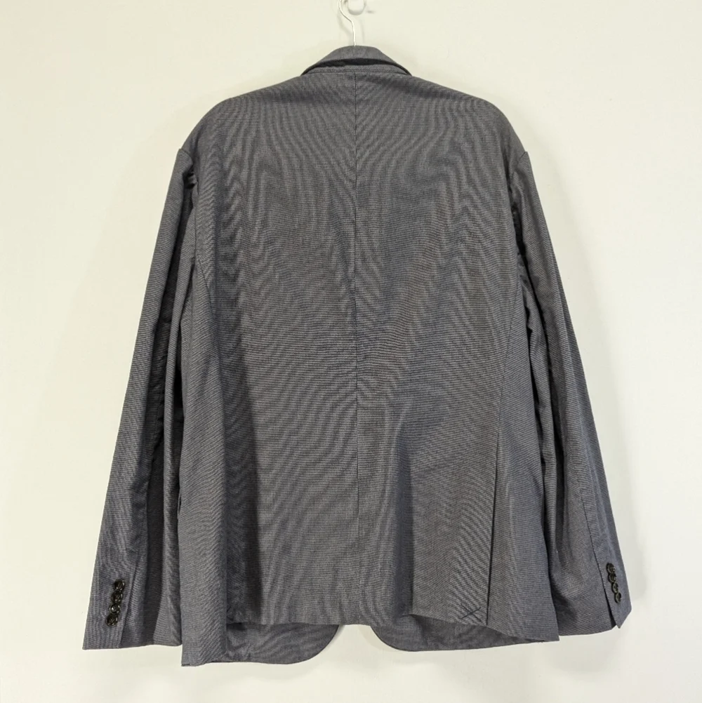 J Crew Blue Crosby Italian Stretch Worsted Wool Blend Blazer Classic Fit XL NWT